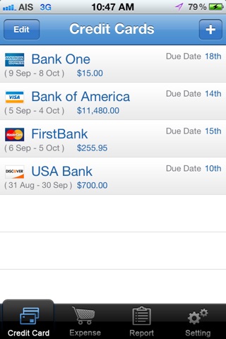 CreditCard Expense screenshot 3