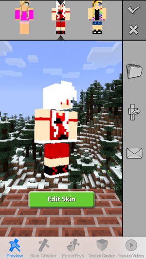 Girls Skins Pro for Minecraft Game Textures Skin(圖3)-速報App