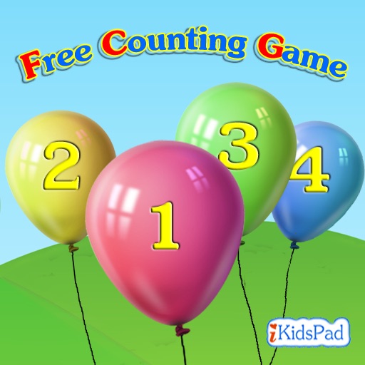 Free Kids Simple Counting Game Icon