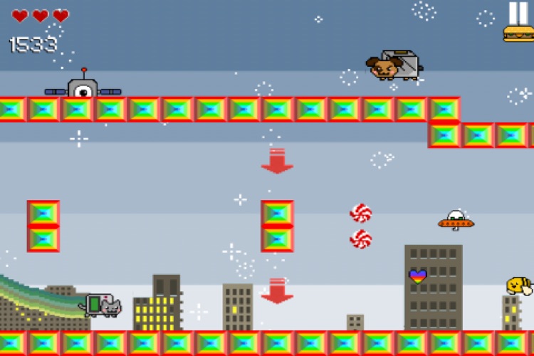 Nyan Cat Adventure screenshot-3