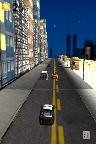 Action Cop Chaser - Midnight Nitro Police Patrol Racing screenshot 2