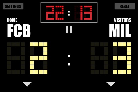 Foot1scoreboard screenshot 2