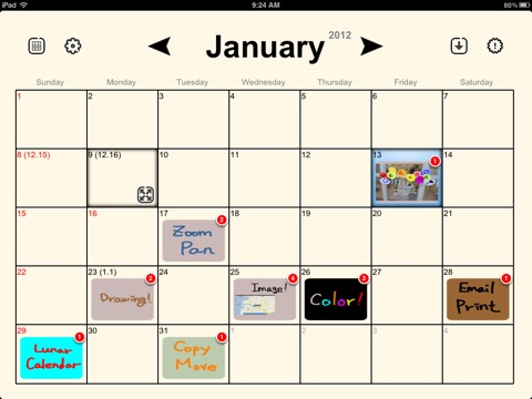 Absolute Board Calendar screenshot 2