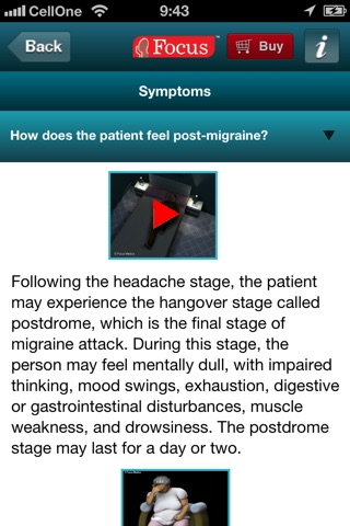 Migraine FAQ screenshot 3