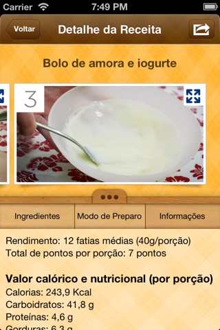 Receitas Light Dieta e Saúde screenshot 4