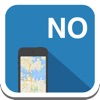 Noruega y Oslo mapa offline, guía, clima, hoteles. Libre GPS navegación.