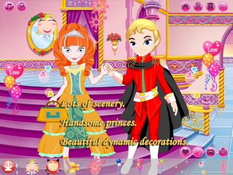 Beauty Princess HD: Dress up and Make up game for kids screenshot 3