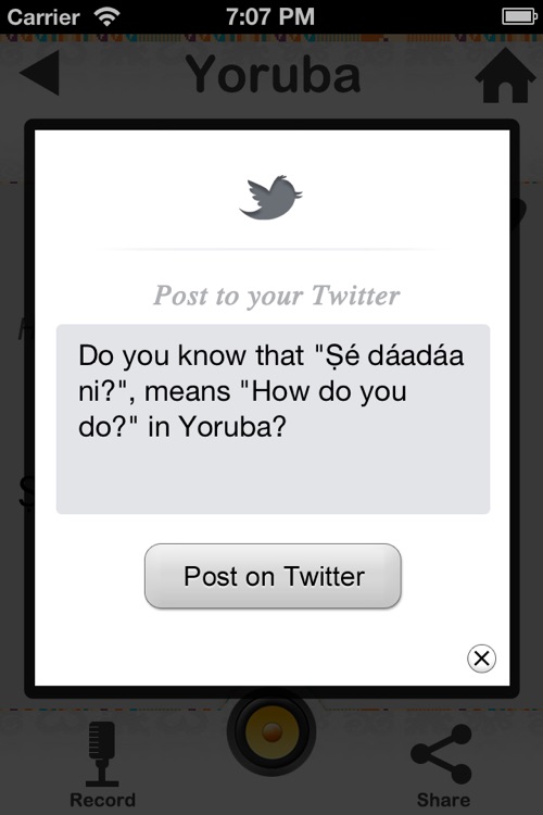 Yoruba for travellers to Nigeria screenshot-4