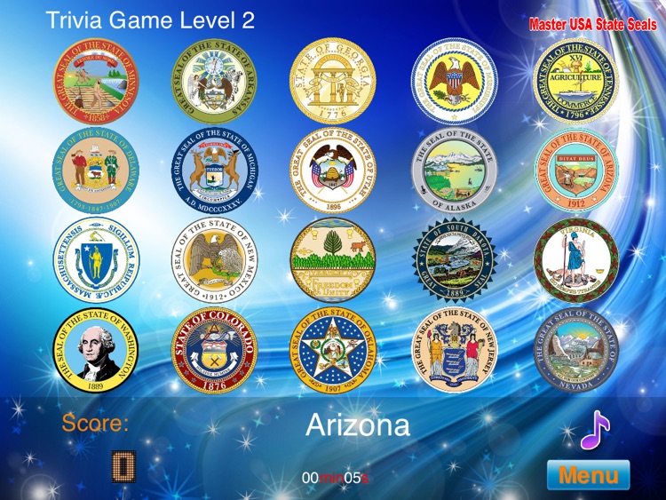 Master USA State Seals HD