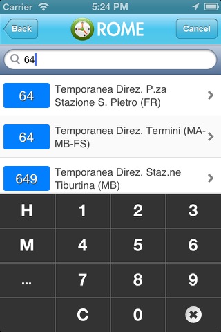 Rome Next Bus screenshot 3