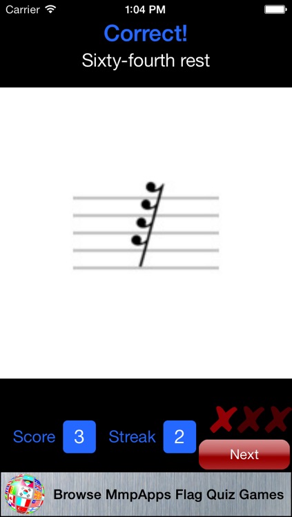 3Strike Musical Notation