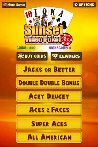 Aces HD Deluxe Poker Club at Sunset Strip Casino – 6 Lucky Bonus Card Gambling Games screenshot 2