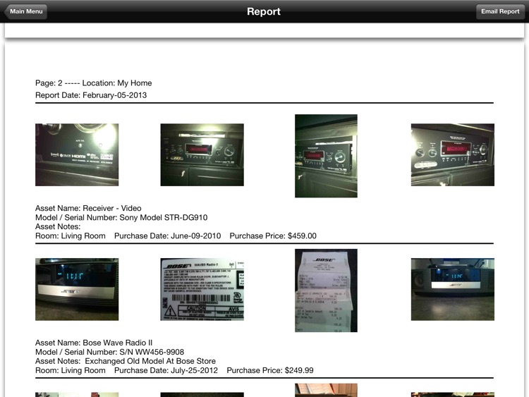 myAssets Household Inventory Pro screenshot-3