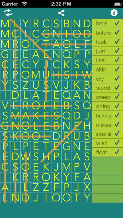 Find the words