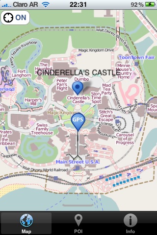 Walt Disney Word Offline Map screenshot 2