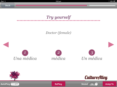 Learn Spanish With CultureAlley screenshot 4
