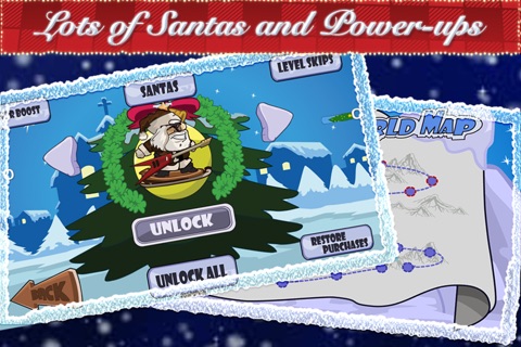 Santa Claus Crazy Polar Ride - Christmas Downhill Sleigh Adventure screenshot 4