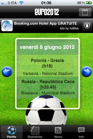 Euro 2012 screenshot 2