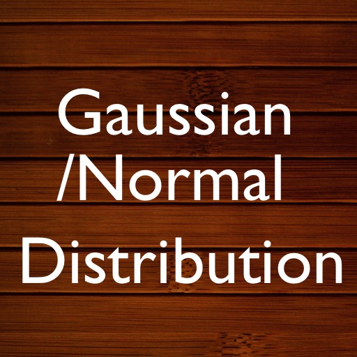 Gaussian / Normal Distribution icon