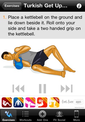 Kettlebell Workouts Free(圖2)-速報App
