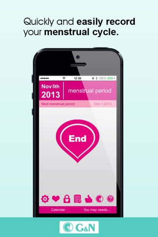 Menstrual Cycle Monitor + Period Tracker + Safe Period Calculator + Period history + MC Monitor screenshot 2