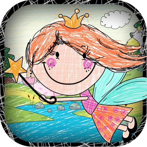 Princess Fairy Flight School Enchanted Quest Free icon