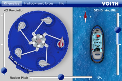 Voith iVSP - Interactive Voith Schneider Propeller screenshot 2