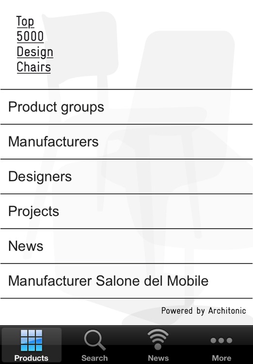 Top 5000 Design Chairs