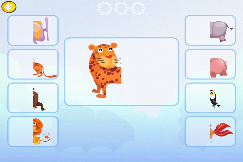 Cute Little Zoo Animal Match Craze - A Fun Safari Quiz Activity Game for Toddlers screenshot 2