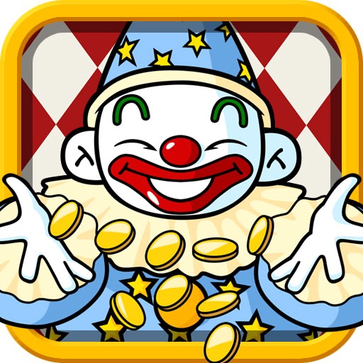 Clown Coins Icon