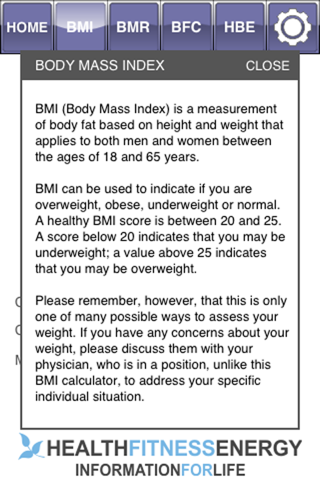 BMI.Calculator screenshot 3