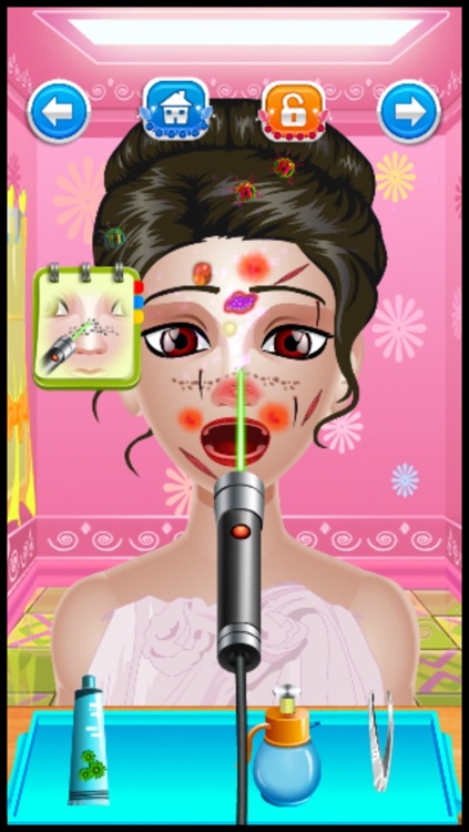 A Little Princess Spa Doctor - play a free ambulance back and leg hair salon nurse games for girls