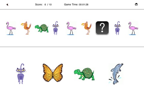 A Preschool Pattern Recognition Game - for iPad screenshot 2