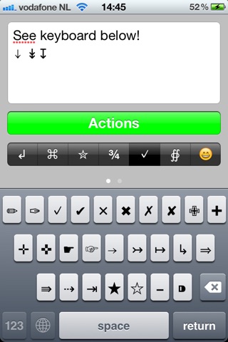 Symbol keyboard - Adds symbols, Emoji and ascii keyboard screenshot 2