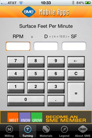 MillTurn Calc screenshot 2