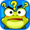 Frog Puzzle game you have to switch the positions of the male frogs with the female frogs