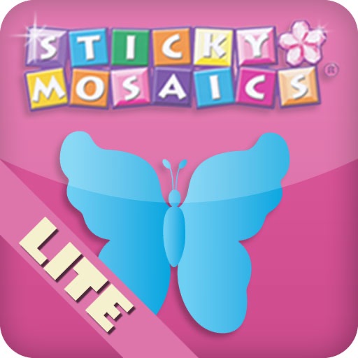 Sticky Mosaics Butterflies Lite iOS App