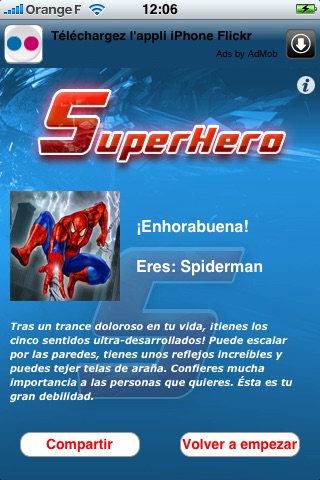 A SuperHero Quizz screenshot 4