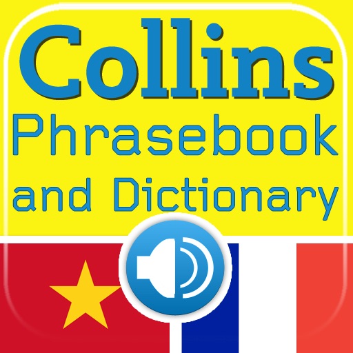 Collins Vietnamese<->French Phrasebook & Dictionary with Audio icon