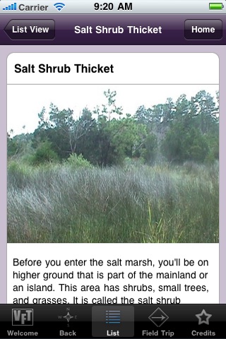 Salt Marsh Virtual Field Trip screenshot 3