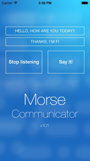 Morse Communicator