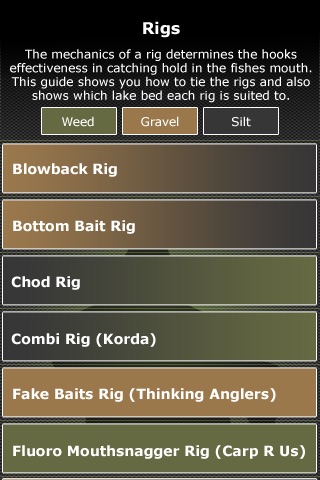 iRigs - Carp Fishing Rigs by iAngler screenshot 2