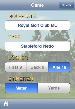 Digital Caddie, Royal Golf Club Mariánské Láznĕ, CZE screenshot 2