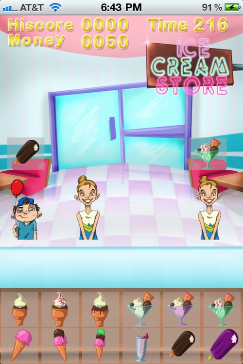 Ice Cream Shop Game HD Lite