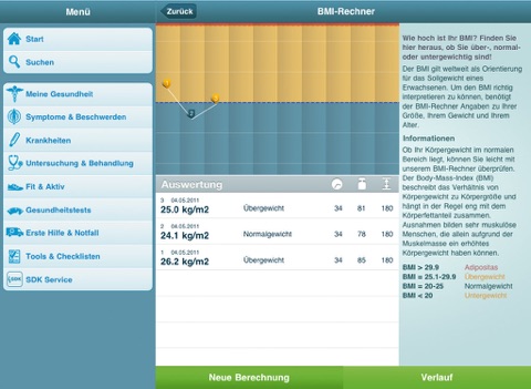 Gesund & Fit fürs iPad screenshot 2