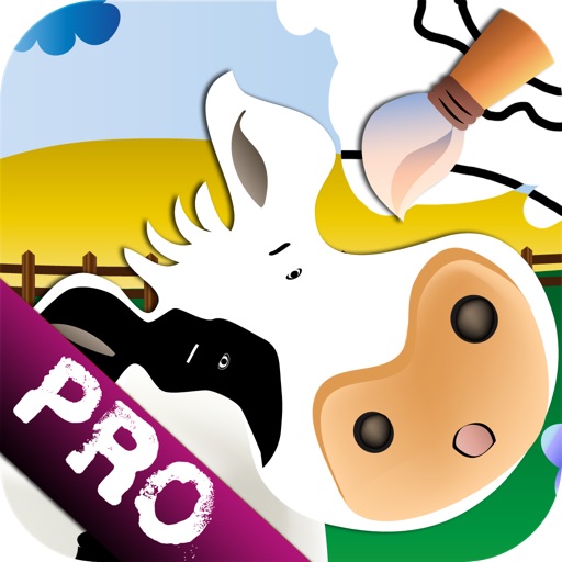 Farm Animals: Learn and Colour  PRO iOS App