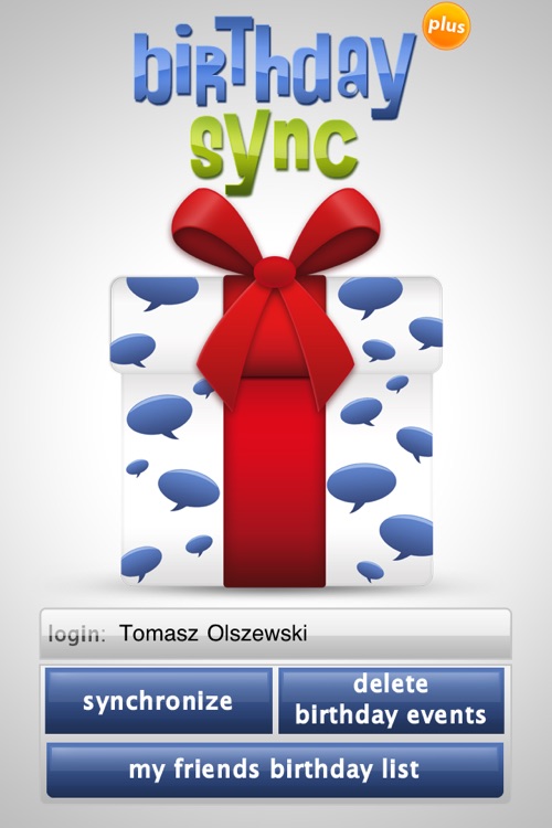 Birthday sync PLUS for Facebook