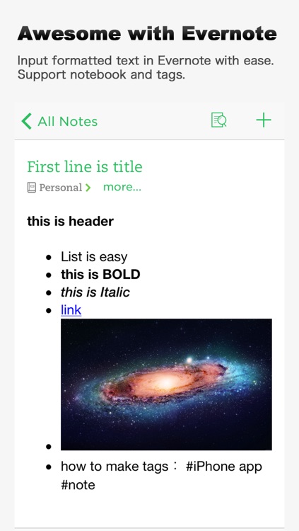 Note & Share