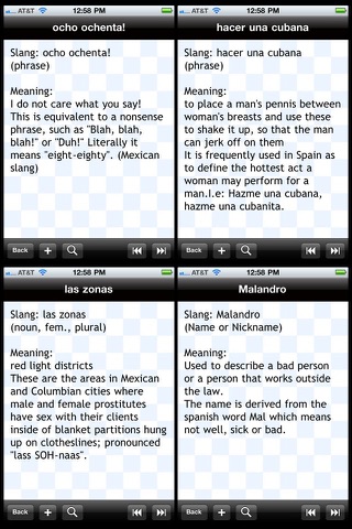 Spanish Slang Bible screenshot 2