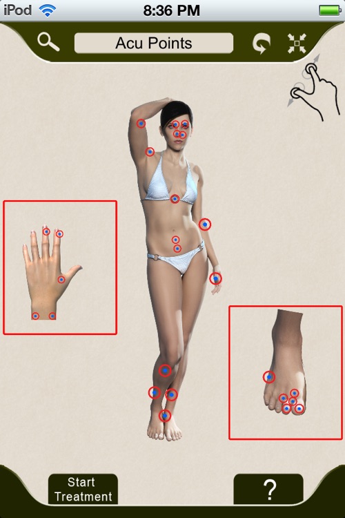 AcuPressure: Visually Interactive Self Treatment